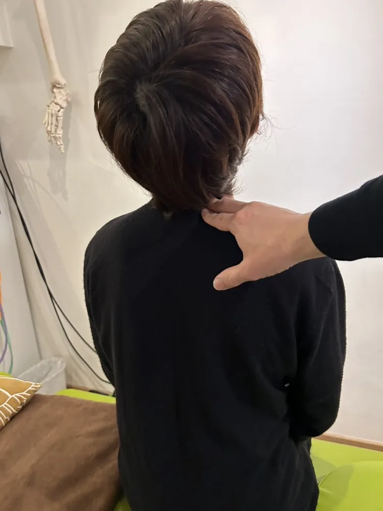 頭痛の施術完了