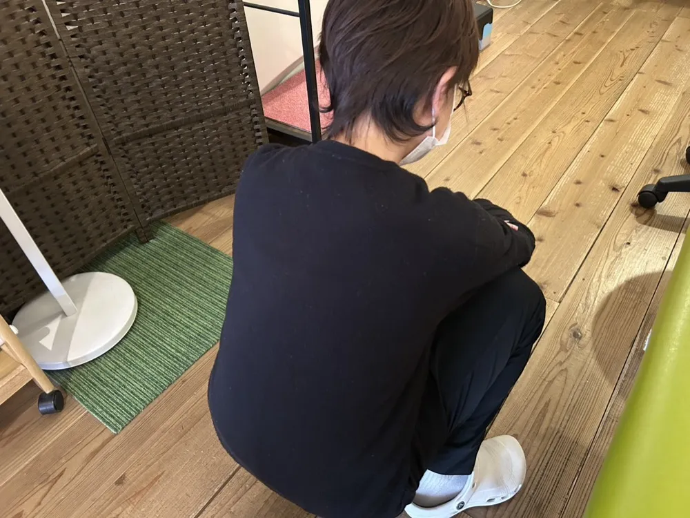 膝の施術完了